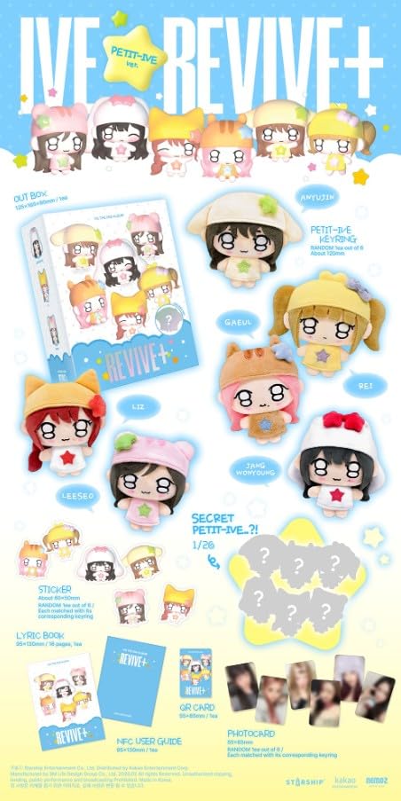IVE REVIVE+ PETIT-IVE ver. レイ シークレット IVE REVIVE+ [Petit-IVE Ver. / Limited Edition] The 2nd Album
